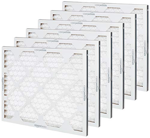 Amazon Basics 16x20x1 Air Filter 6-Pack, MERV 8 AC Furnace Filters, Allergy Control, Removes Dust, Lint and Pollen, Electrostatic (Actual Size 15.75" x 19.75" x 0.75") - - Image 3