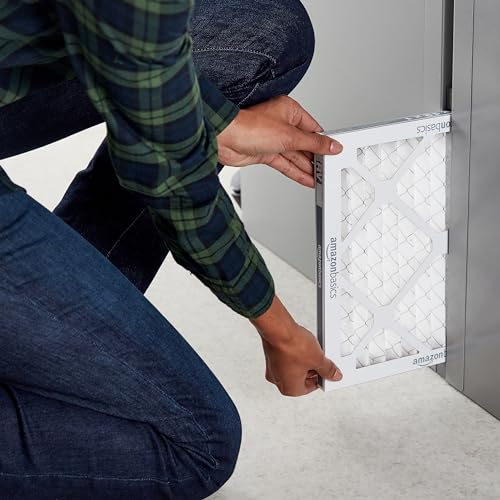 Amazon Basics 12x12x1 Air Filter 6-Pack, MERV 11 AC Furnace Filters, Dust, Pet, Allergy Control, Removes Pollen and Lint (Actual Size 11.75" x 11.75" x 0.75") - - Image 5