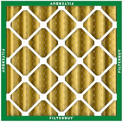 Filterbuy 20x20x4 Air Filter MERV 11 Superior Pet & Allergy Defense (6-Pack), Electrostatic Pleated HVAC AC Furnace Filters Replacement (Actual Size 19.50 x 19.50 x 3.63) - Replacement Furnace Filters - - Image 5