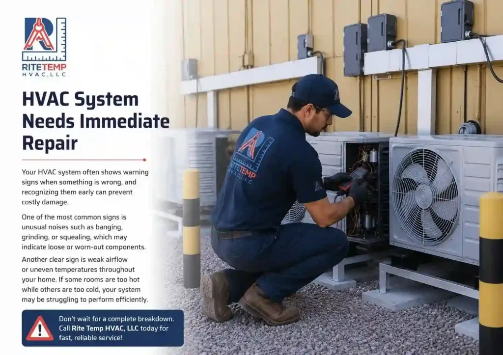 HVAC System Needs Immediate Repair